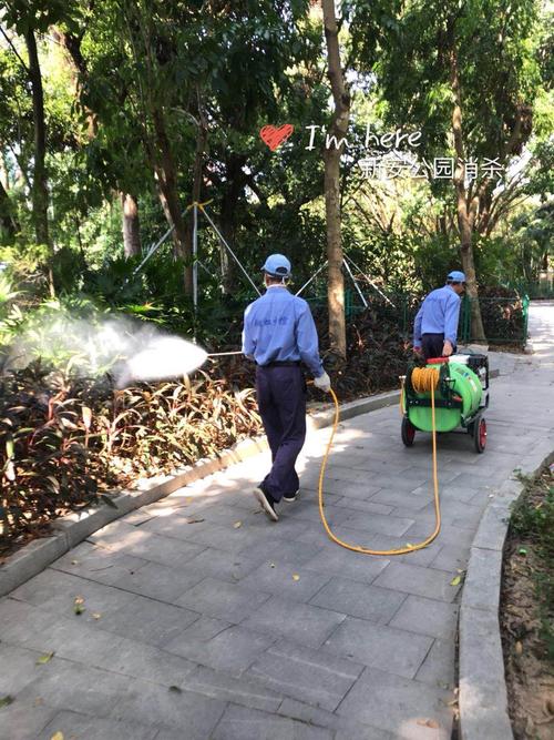 翔虹生態科技公司,29日在新安街道四害消殺工作動態